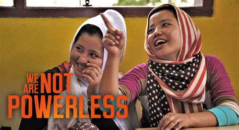 WE ARE NOT POWERLESS